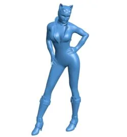 Catwoman – superman B011097 3d model file for 3d printer