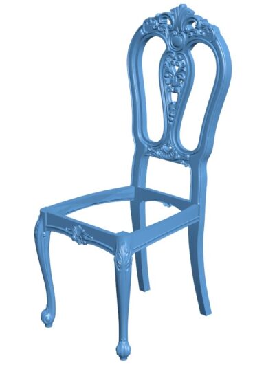 Chair T0009944 download free stl files 3d model for CNC wood carving