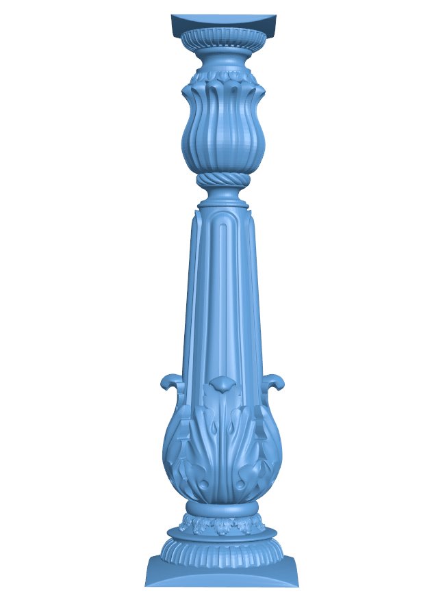 Column pattern T0009742 download free stl files 3d model for CNC wood carving