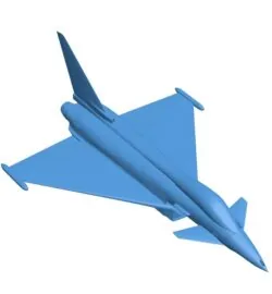 Fighter Typhoon B0011179 3d model file for 3d printer