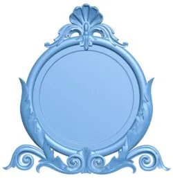 Mirror frame pattern T0009635 download free stl files 3d model for CNC wood carving