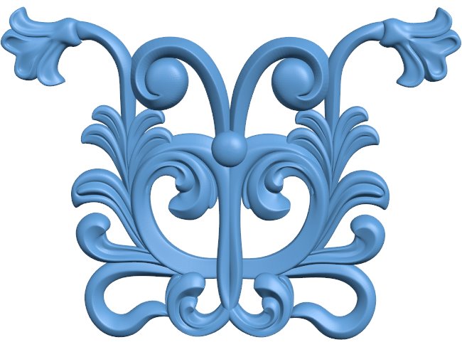 Pattern decor design T0009833 download free stl files 3d model for CNC wood carving