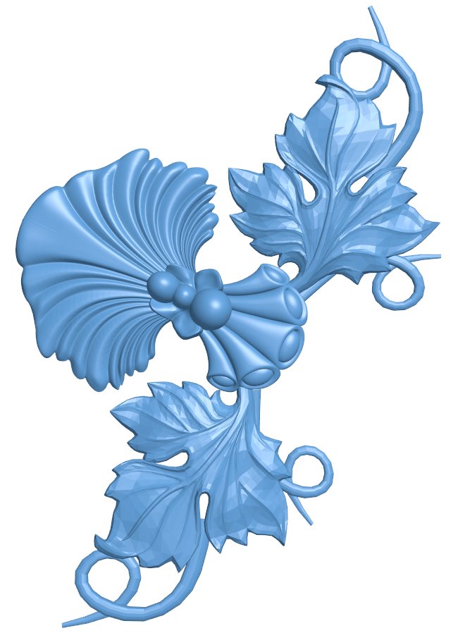 Pattern decor design T0009874 download free stl files 3d model for CNC wood carving