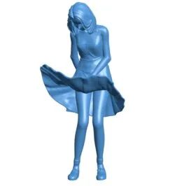 Beautiful Girl B0011364 3d model file for 3d printer