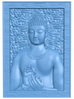 Buddha T0010344 download free stl files 3d model for CNC wood carving