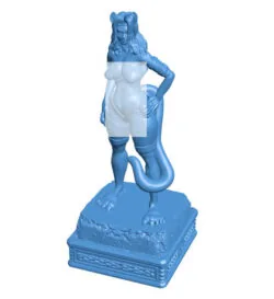 Cat girl B0011489 3d model file for 3d printer