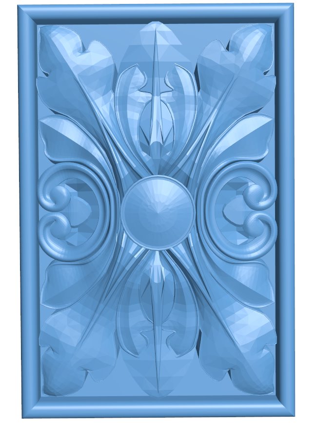 Door frame pattern T0010116 download free stl files 3d model for CNC wood carving