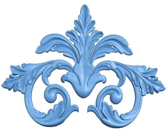 Pattern decor design T0010360 download free stl files 3d model for CNC wood carving