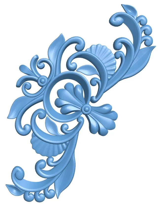 Pattern decor design T0010457 download free stl files 3d model for CNC wood carving