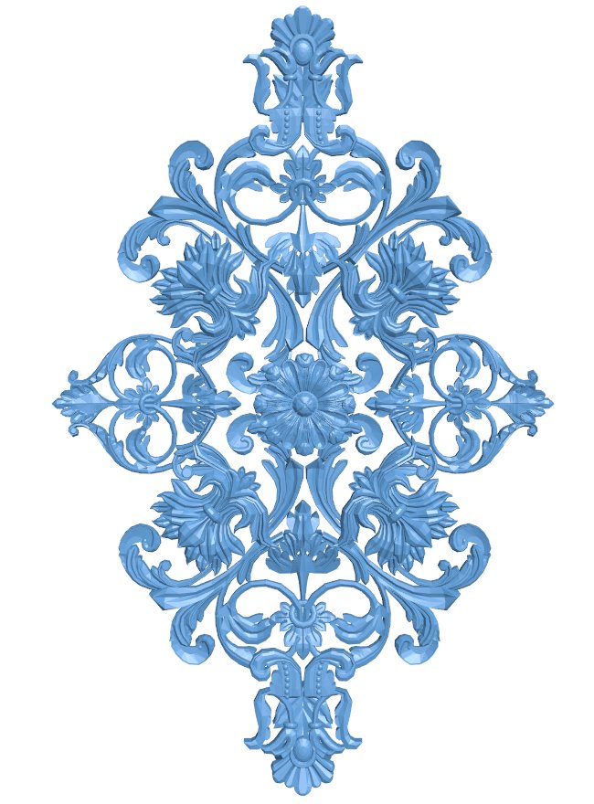 Pattern decor design T0010680 download free stl files 3d model for CNC wood carving