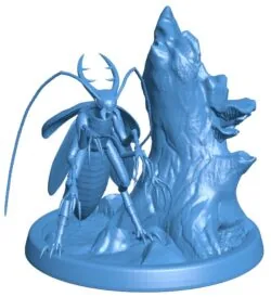 Beetle monster B0011799 3d model file for 3d printer