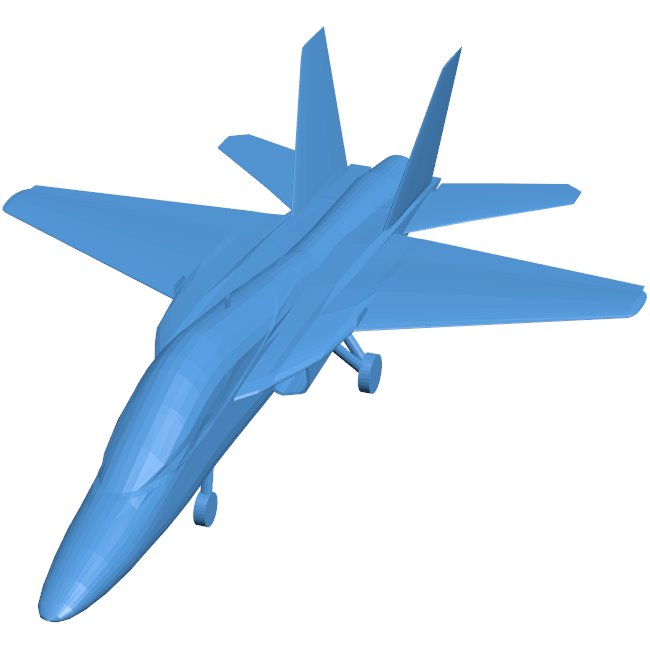 Boeing TX aircraft B0011585 3d model file for 3d printer