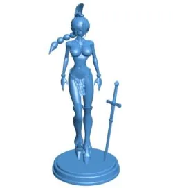 Goddess Athena B0011562 3d model file for 3d printer