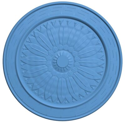 Round pattern T0011285 download free stl files 3d model for CNC wood carving