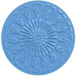 Round pattern T0011286 download free stl files 3d model for CNC wood carving