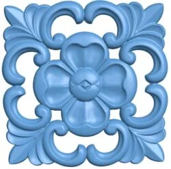 Square pattern T0011292 download free stl files 3d model for CNC wood carving