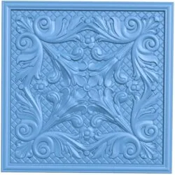 Square pattern T0011293 download free stl files 3d model for CNC wood carving