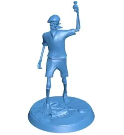 Texas cowboy B0011717 3d model file for 3d printer