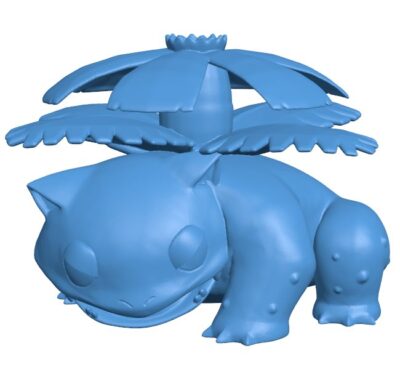 Venusaur - Pokemon B0011753 3d model file for 3d printer