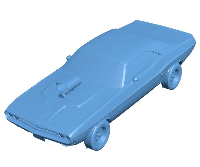 Challenger - car B0011965 3d model file for 3d printer