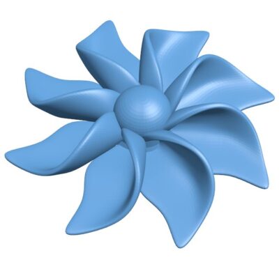 Children's toy pinwheels B001197 3d model file for 3d printer