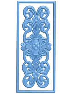 Door frame pattern T0011461 download free stl files 3d model for CNC wood carving