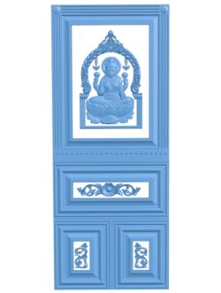 Door pattern T0011508 download free stl files 3d model for CNC wood carving