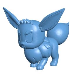 Eevee – Pokemon B0012002 3d model file for 3d printer