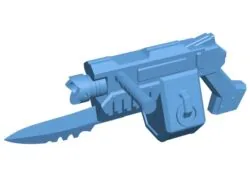 Electromagnetic gun B0011889 3d model file for 3d printer