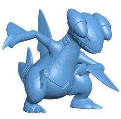 Gabite – Pokemon B0012018 3d model file for 3d printer