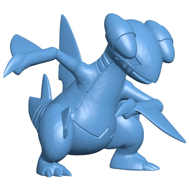 Gabite - Pokemon B0012018 3d model file for 3d printer