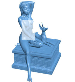 Goddess Anubis appears B0012021 3d model file for 3d printer