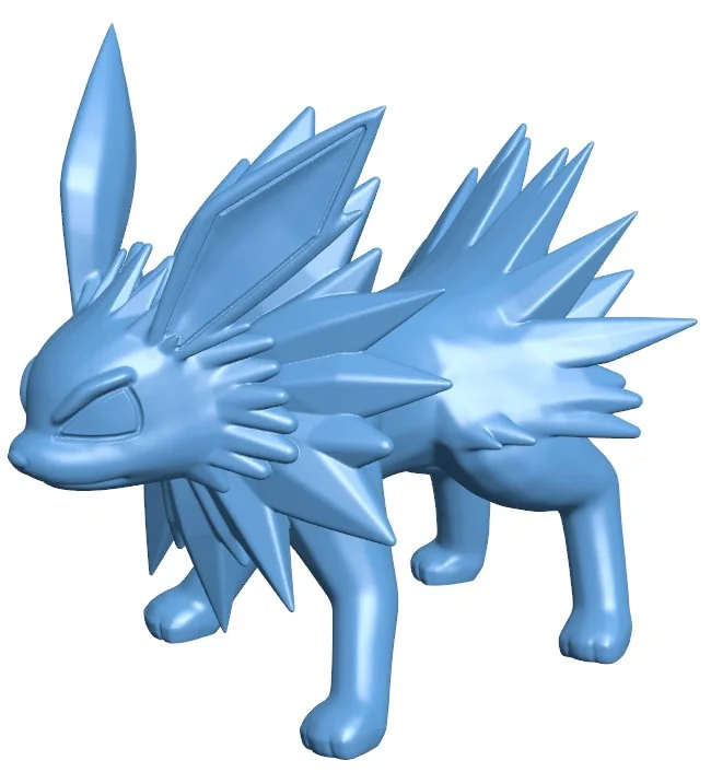 Jolteon - pokemon B0011969 3d model file for 3d printer