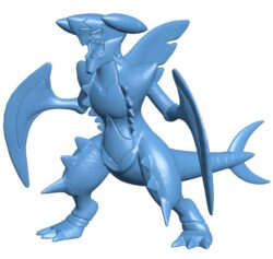 Mega Garchomp – Pokemon B0011974 3d model file for 3d printer