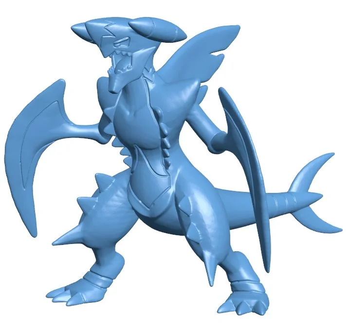 Mega Garchomp - Pokemon B0011974 3d model file for 3d printer