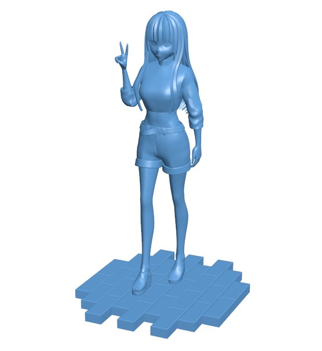 Miss Harumi Taniguchi B0011917 3d model file for 3d printer