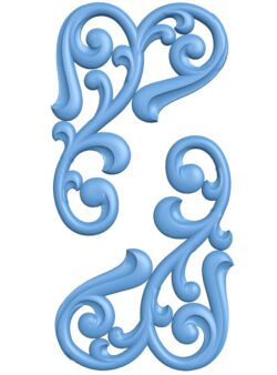 Pattern decor design T0011450 download free stl files 3d model for CNC wood carving