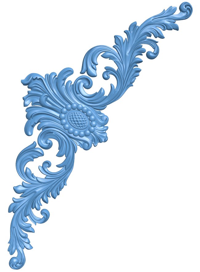 Pattern decor design T0011465 download free stl files 3d model for CNC wood carving