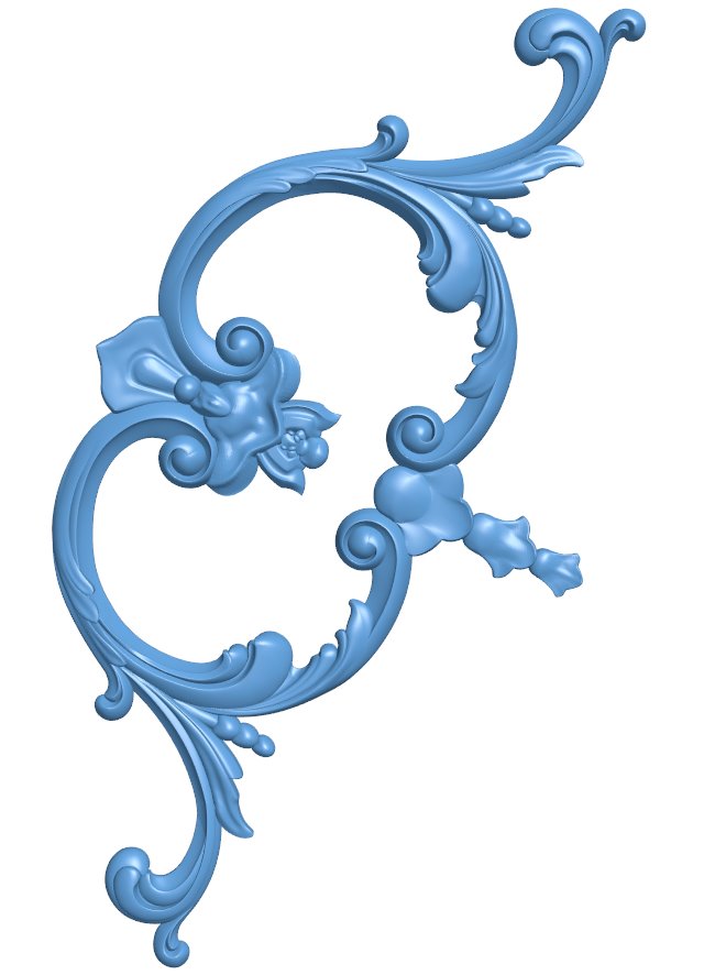 Pattern decor design T0011469 download free stl files 3d model for CNC wood carving