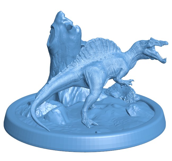 Prehistoric dinosaurs B0011977 3d model file for 3d printer