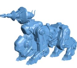 Robot dog B0012000 3d model file for 3d printer
