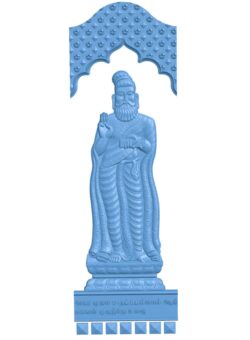 Saint Thiruvalluvar T0011560 download free stl files 3d model for CNC wood carving
