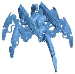 Spider robot B0012019 3d model file for 3d printer