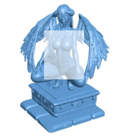 Statue of the goddess of hell B0011986 3d model file for 3d printer