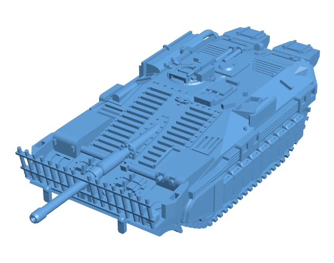 Strv 103С - Tank B0011971 3d model file for 3d printer