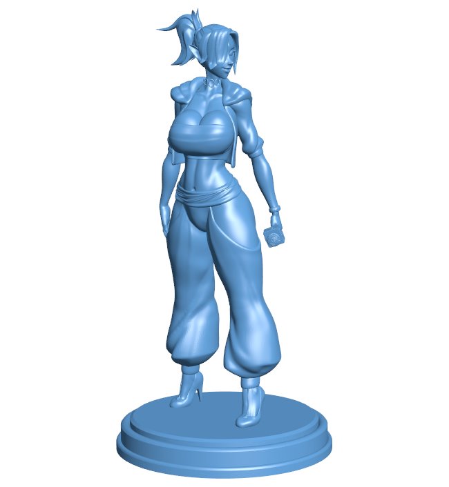 The singer is on stage B0012024 3d model file for 3d printer