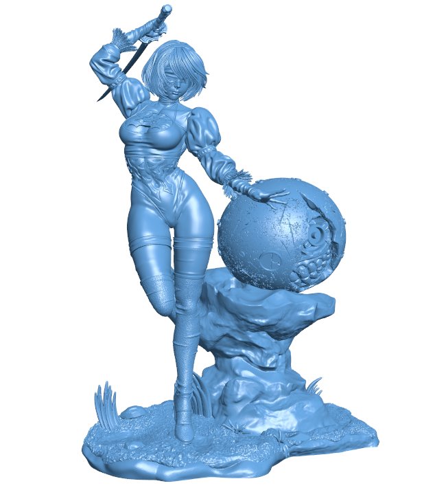 Assassin of machines B0012140 3d model file for 3d printer