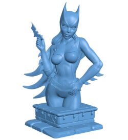 Batgirl B0012084 3d model file for 3d printer