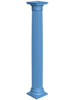 Column pattern T0011683 download free stl files 3d model for CNC wood carving