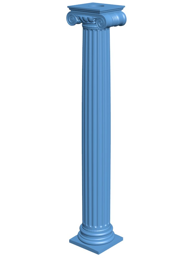 Column pattern T0011684 download free stl files 3d model for CNC wood carving